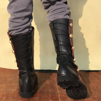 noirtide Custom-Made Renaissance Knee Hight Boots