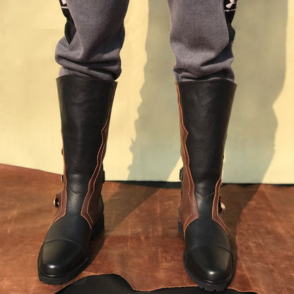 noirtide Custom-Made Renaissance Knee Hight Boots