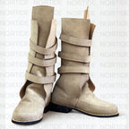 noirtide Custom-Made Star Wars Luke Skywalker Boots - Suede Brown