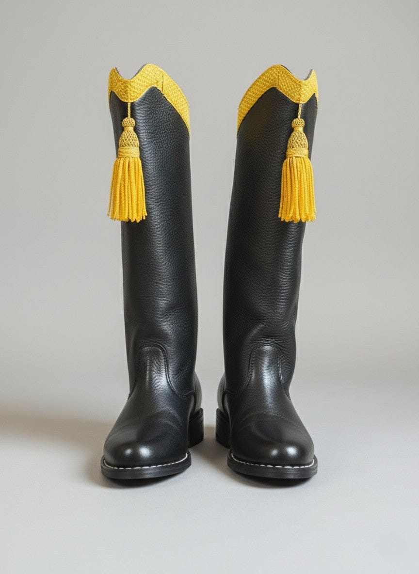 noirtide Customize Hessian Boots