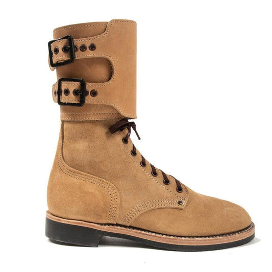 noirtide Customize Vintage Double Buckle Boots