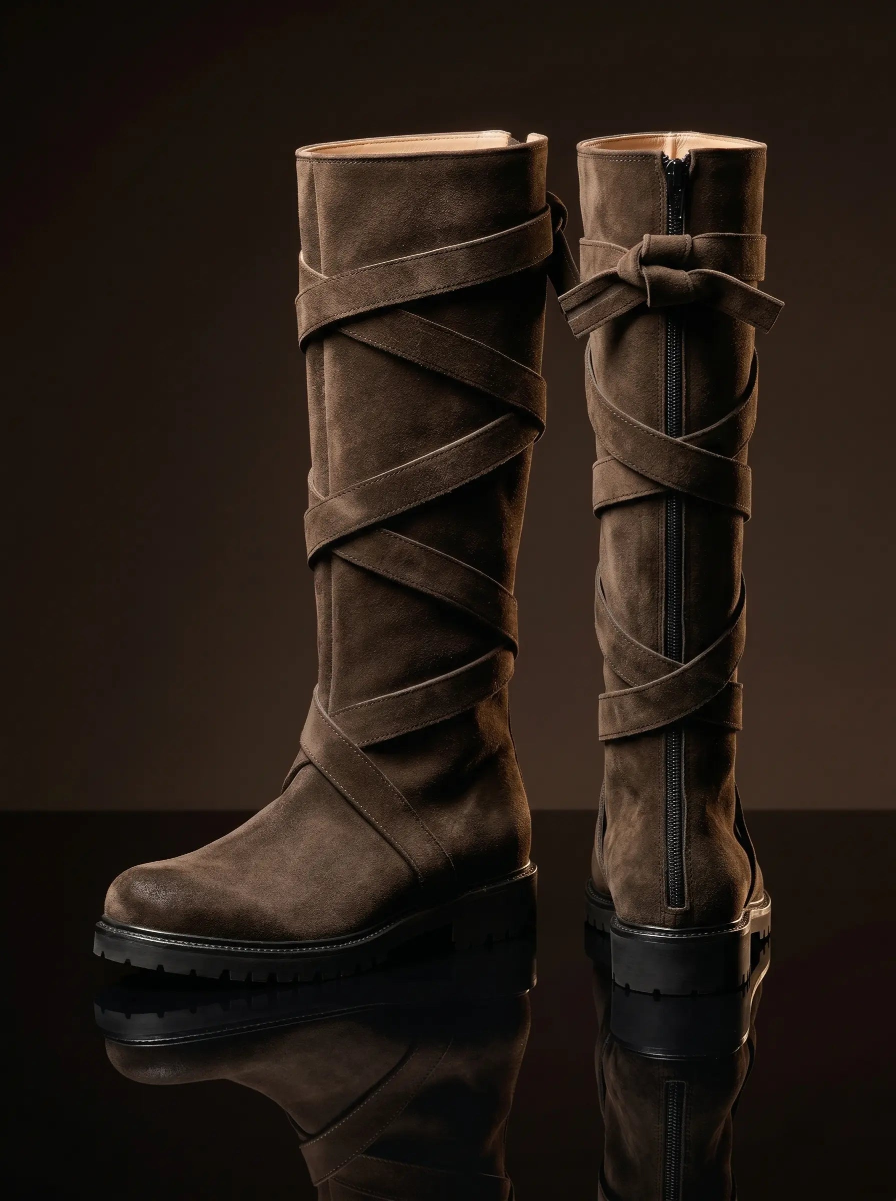 Sole detail on custom Daenerys Targaryen Game of Thrones boots