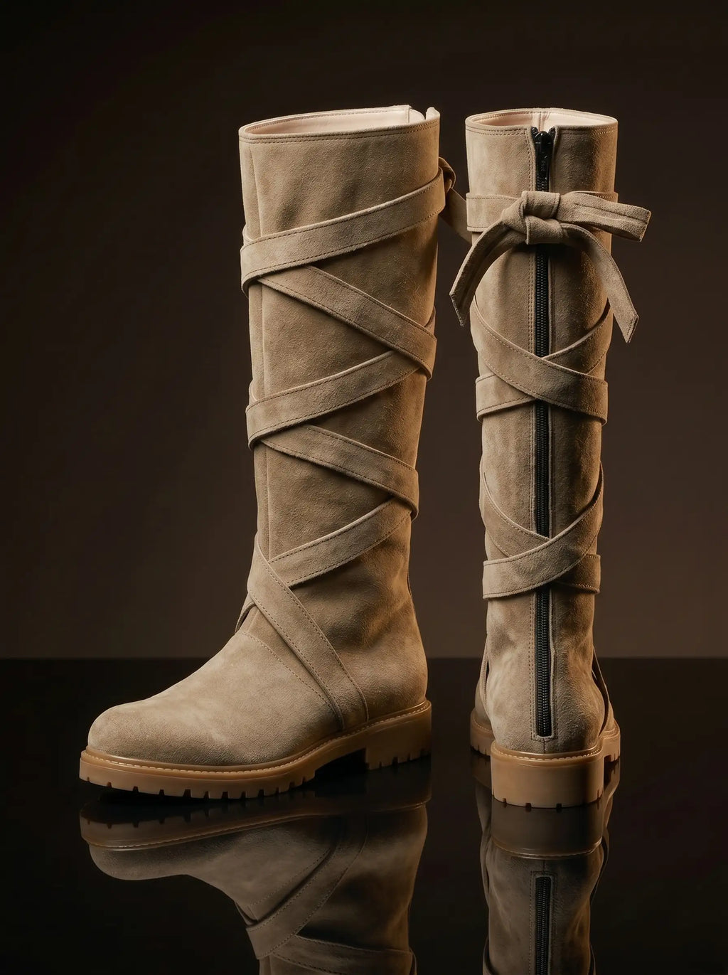 Pair of custom Daenerys Targaryen Mother of Dragons cosplay boots by NOIRTIDE