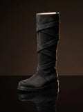 Daenerys Targaryen Game of Thrones cosplay boots in black — handmade by NOIRTIDE