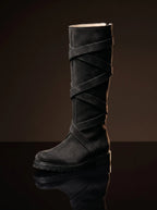 Daenerys Targaryen Game of Thrones cosplay boots in black — handmade by NOIRTIDE