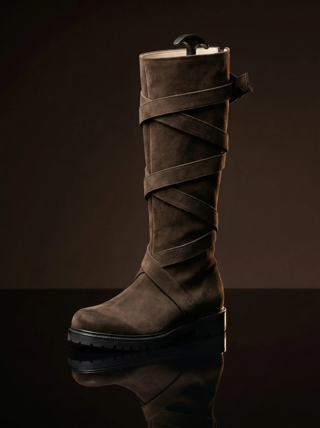 Daenerys Targaryen Game of Thrones cosplay boots in brown — handmade by NOIRTIDE