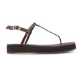 Noirtide Dark Brown Strapped Sandal for Women