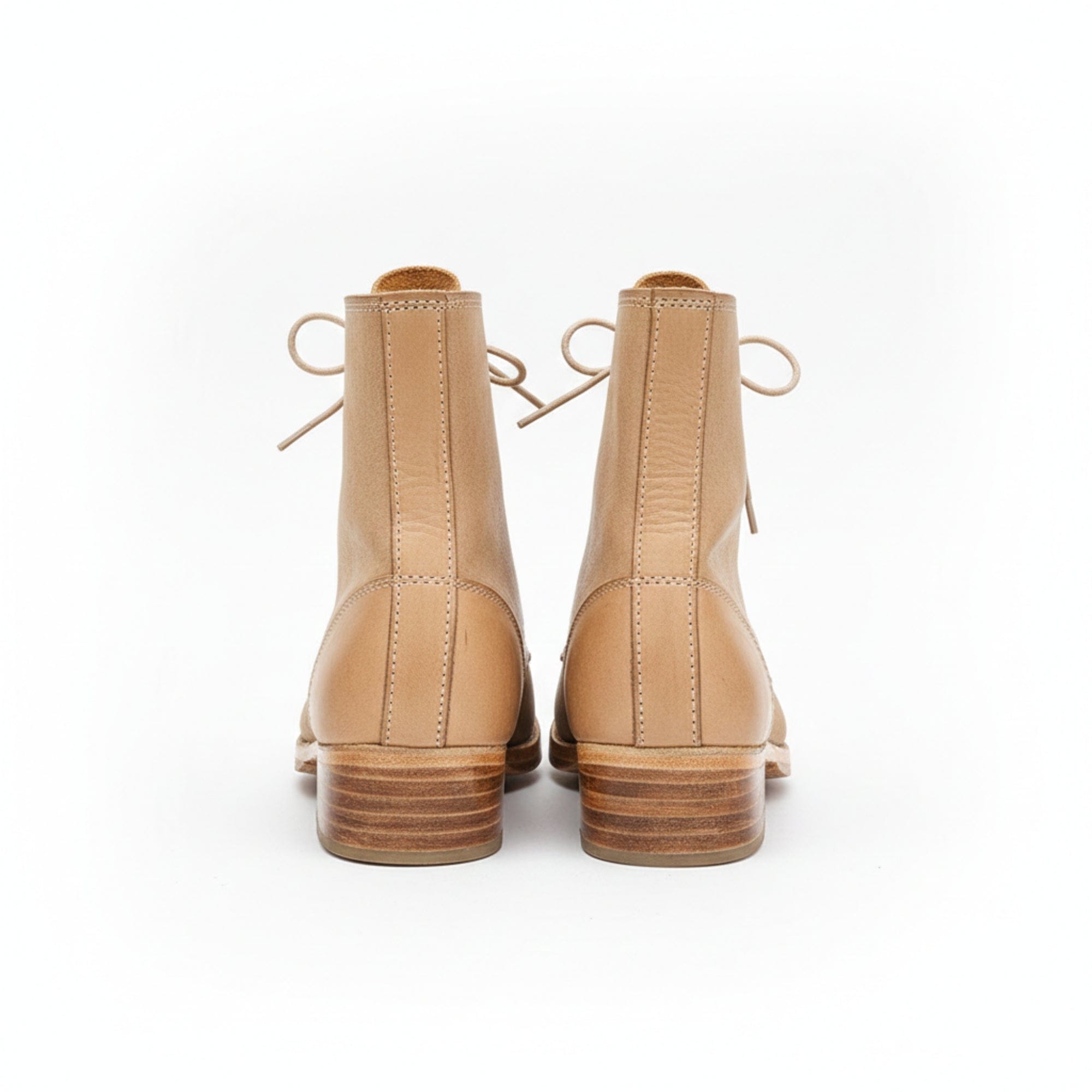 noirtide German M43 Natural Low Boots