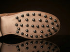 Sole detail on handmade German WWII jackboots by NOIRTIDE