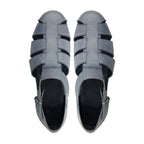 Noirtide Grey Leather Men Sandal