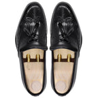 noirtide Hand-Made Custom Men's Black Calf Leather Loafer