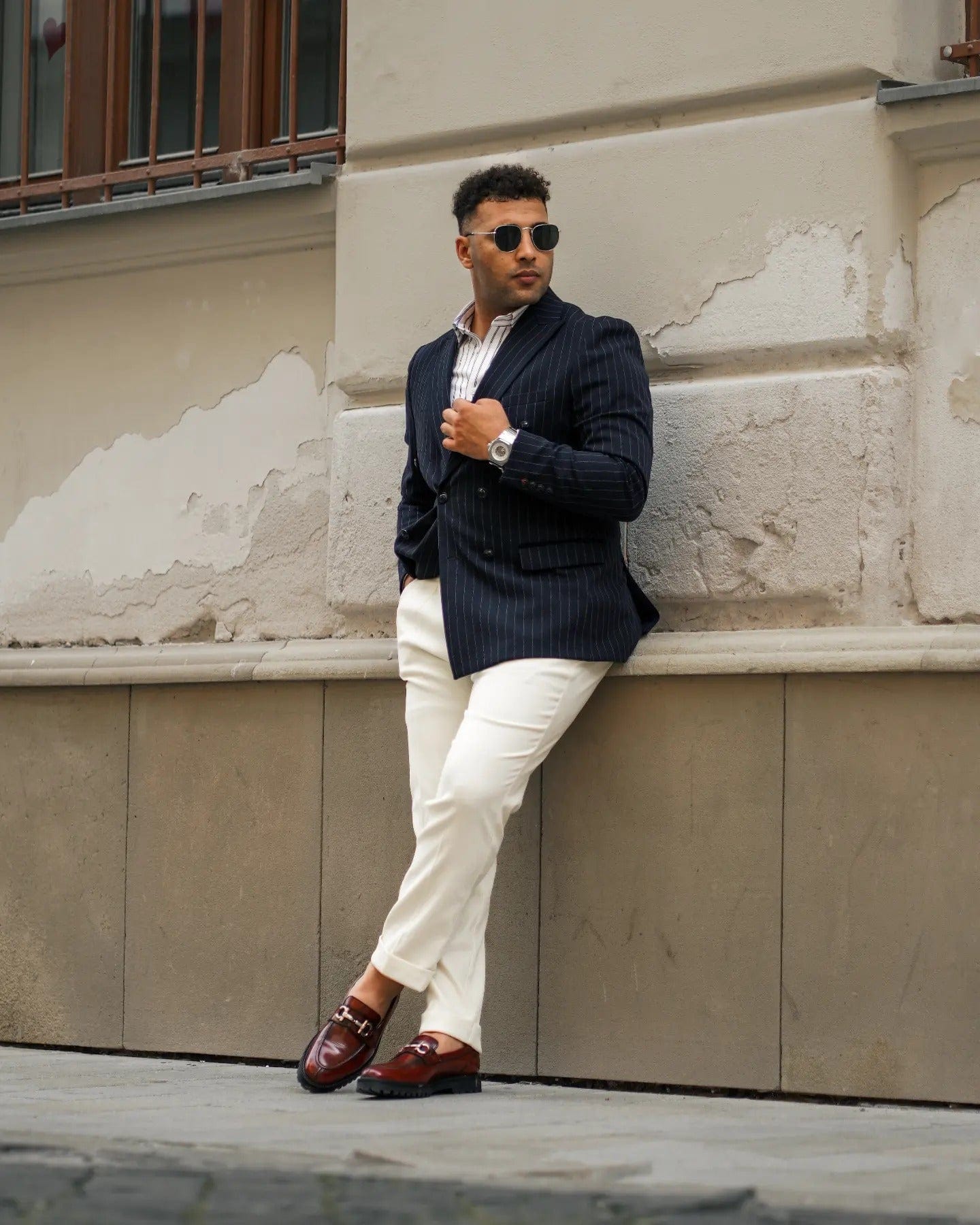 noirtide Handmade Custom Calf Leather Mens Loafers