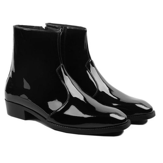 noirtide Handmade Custom Leather Boots For Men
