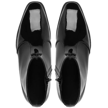 noirtide Handmade Custom Leather Boots For Men