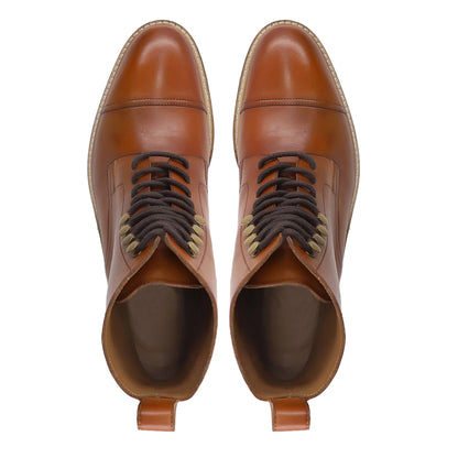 noirtide Handmade Custom Leather Boots For Men