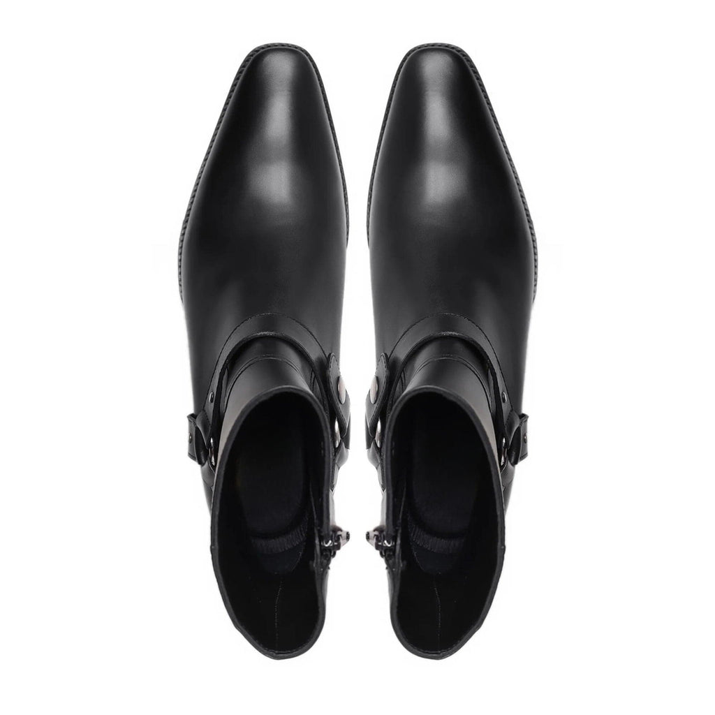 noirtide Handmade Custom Leather Jodhpur Boots For Men