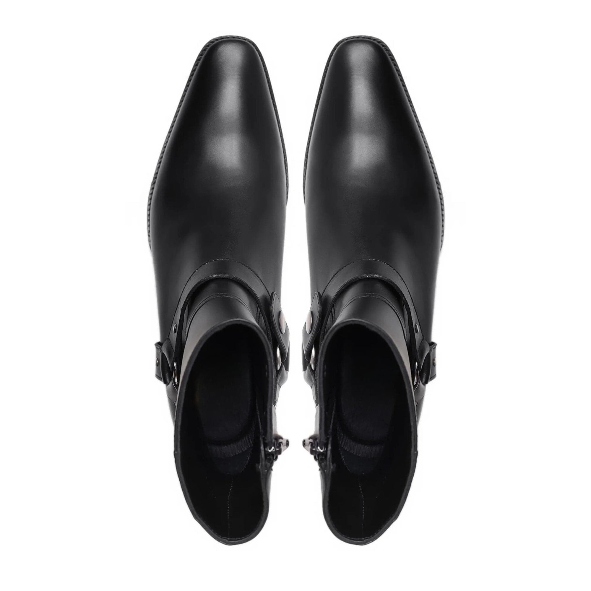 noirtide Handmade Custom Leather Jodhpur Boots For Men