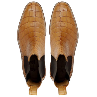 noirtide Handmade, Custom Leather Men Chelsea Boots