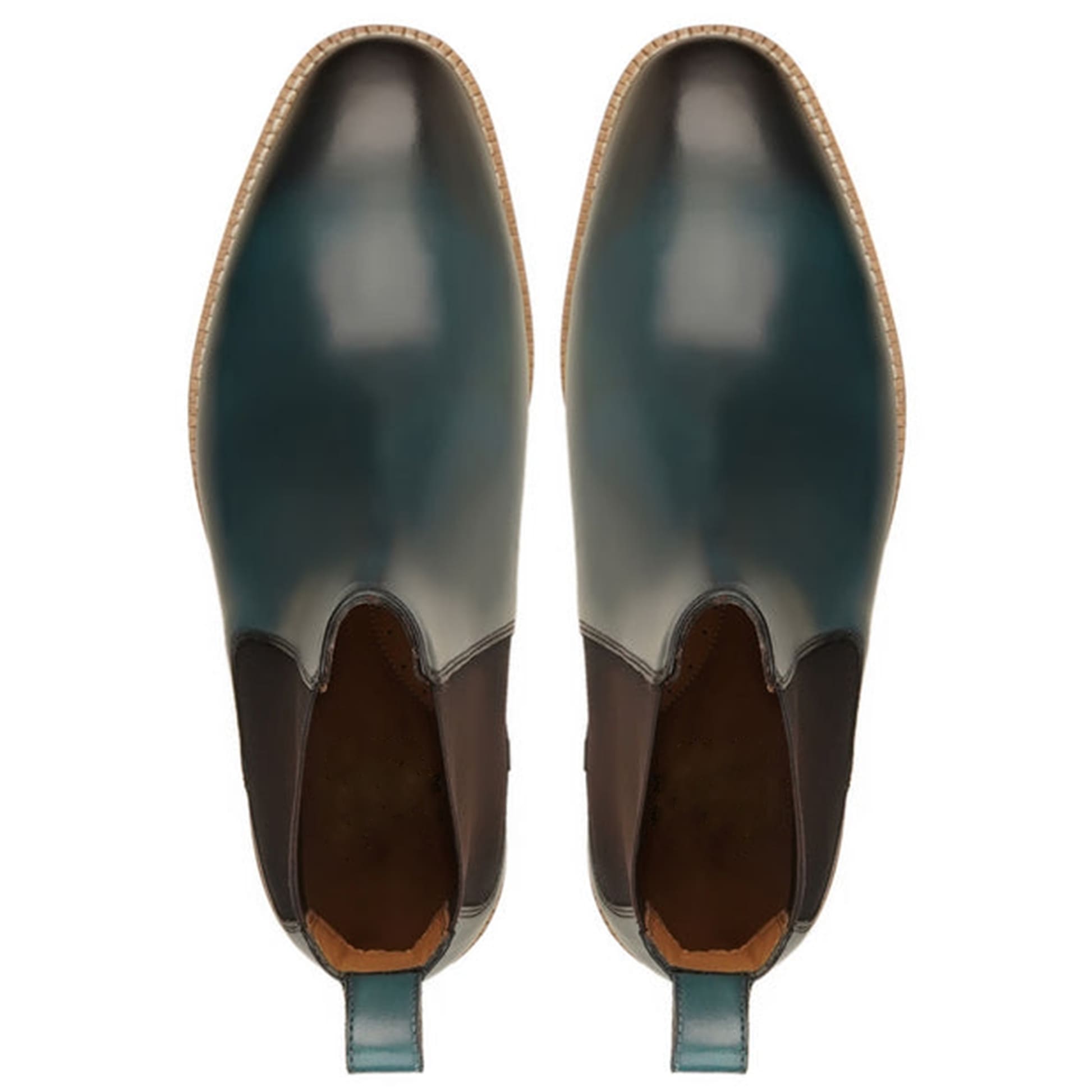 noirtide Handmade, Custom Leather Men Chelsea Boots