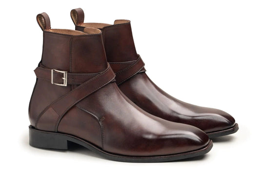 noirtide Handmade, Custom Leather Men Jodhpur Boots