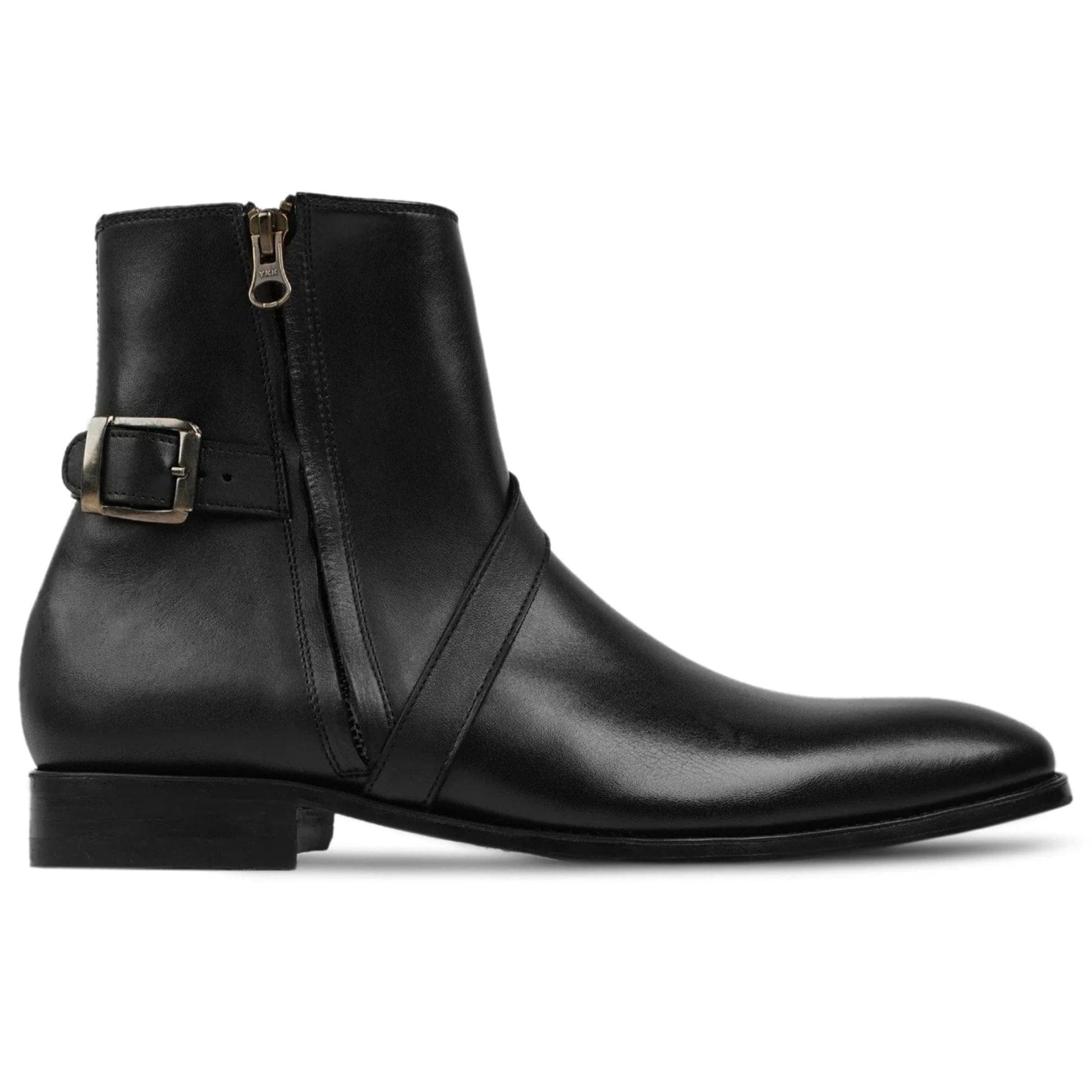 Botas Jodhpur de cuero hechas a mano y personalizadas para hombre