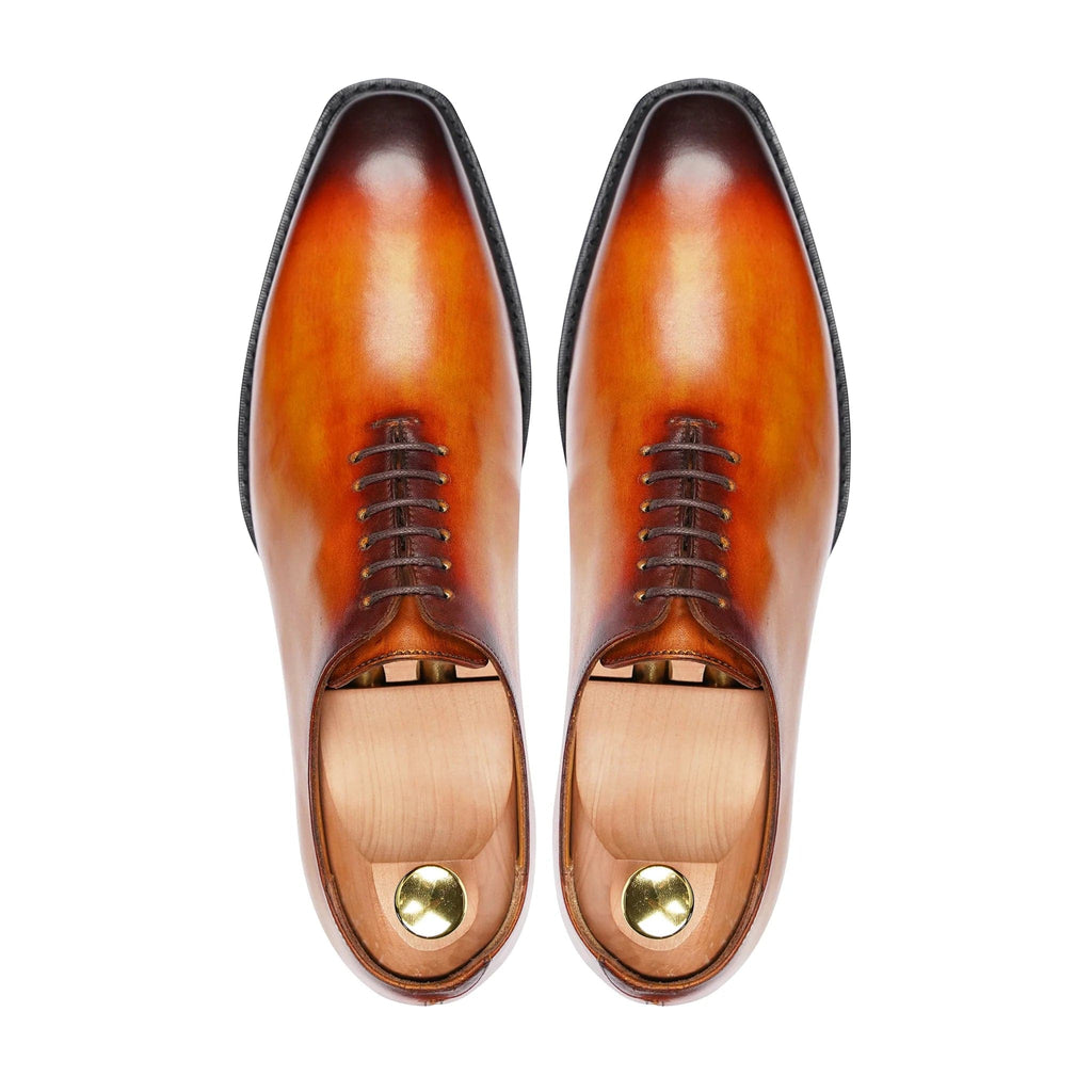 noirtide Handmade, Custom Leather Men Wholecut Shoes