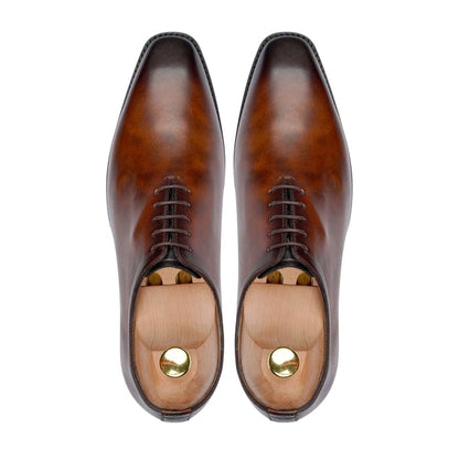 noirtide Handmade, Custom Leather Men Wholecut  Shoes