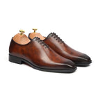 noirtide Handmade, Custom Leather Men Wholecut  Shoes