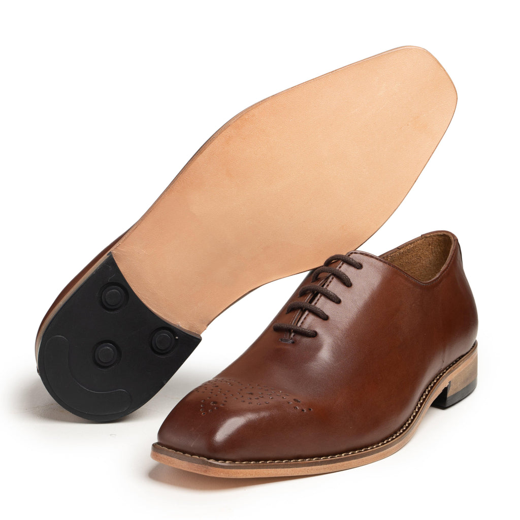 noirtide Handmade, Custom Leather Men Wholecut Shoes