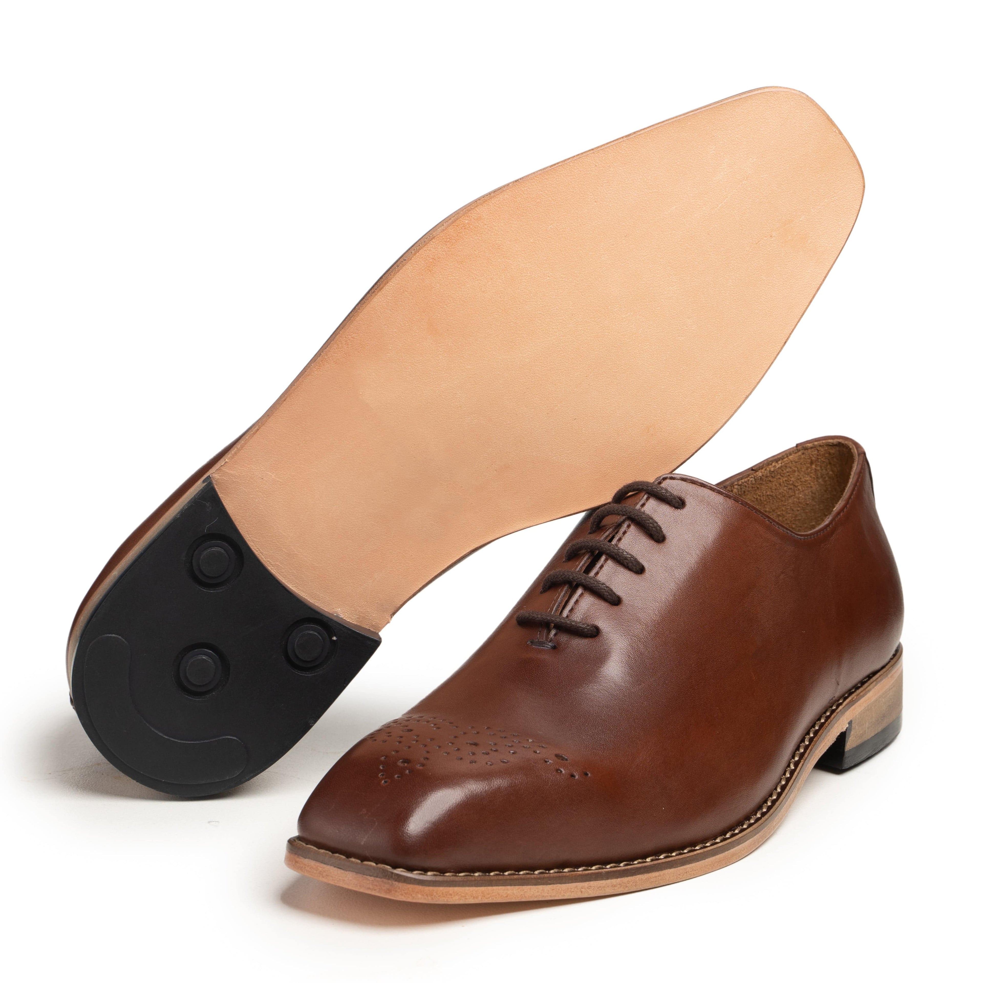 noirtide Handmade, Custom Leather Men Wholecut Shoes