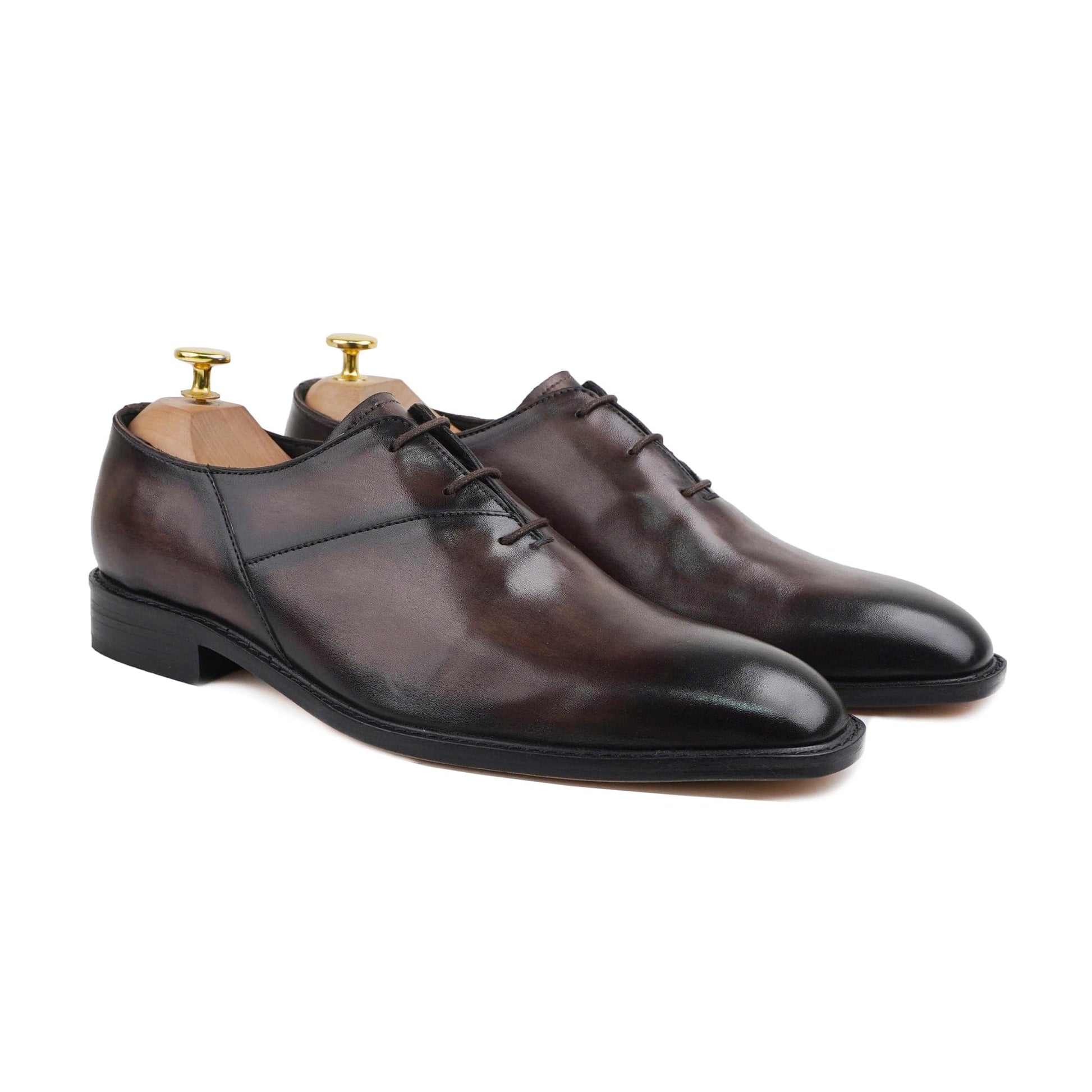 noirtide Handmade, Custom Leather Men Wholecut  Shoes