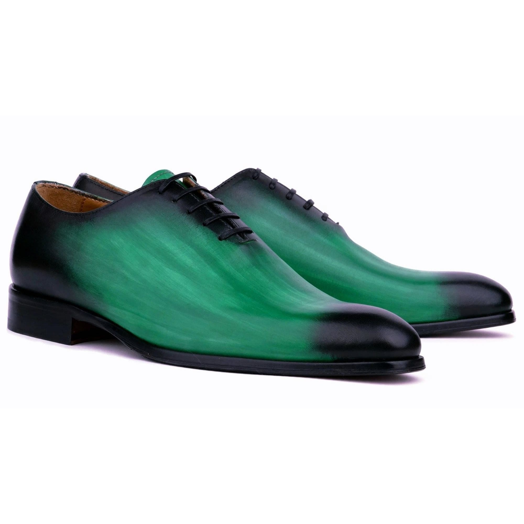 noirtide Handmade, Custom Leather Men Wholecut  Shoes