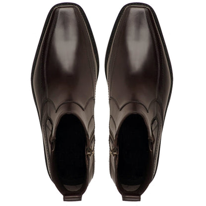 noirtide Handmade Custom Men Chelsea Leather Boot