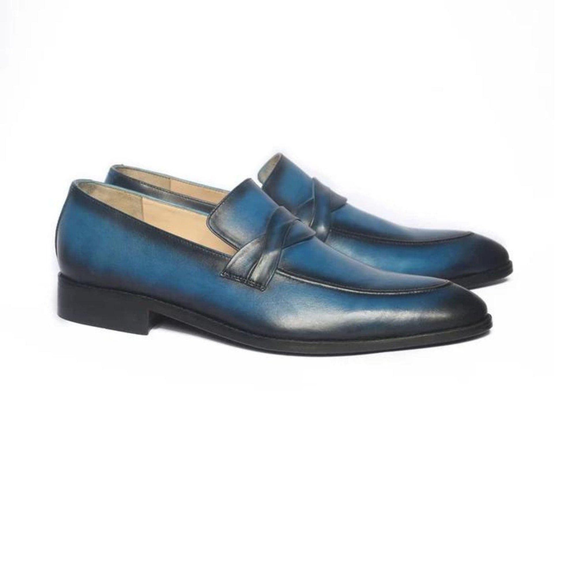 noirtide Handmade, Custom Men Leather Loafer