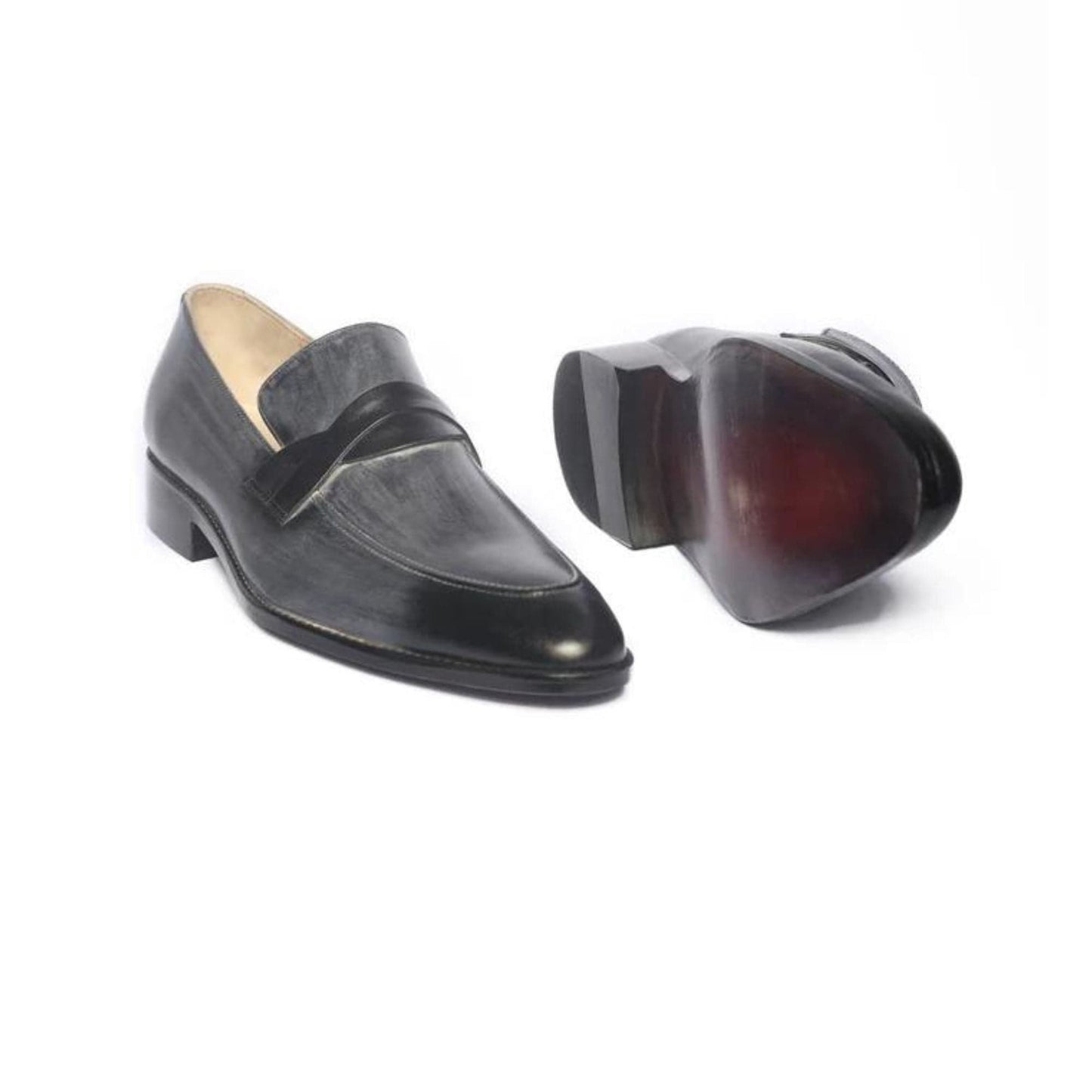 noirtide Handmade, Custom Men Leather Loafer