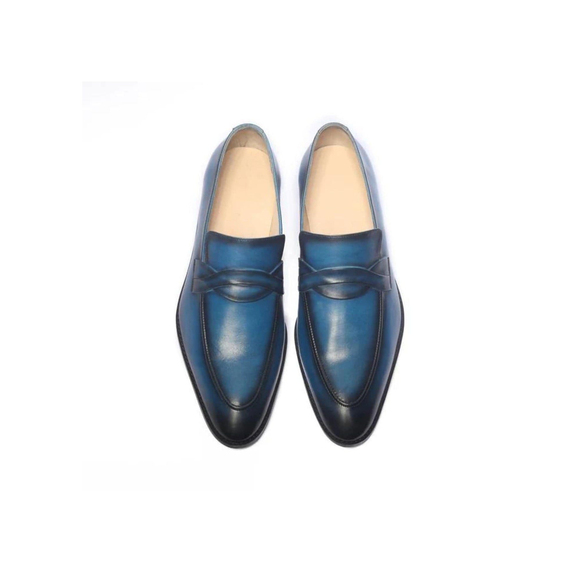 noirtide Handmade, Custom Men Leather Loafer