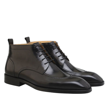 noirtide Handmade Custom Men's Calf Leather Boot