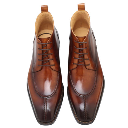 noirtide Handmade Custom Men's Calf Leather Boot