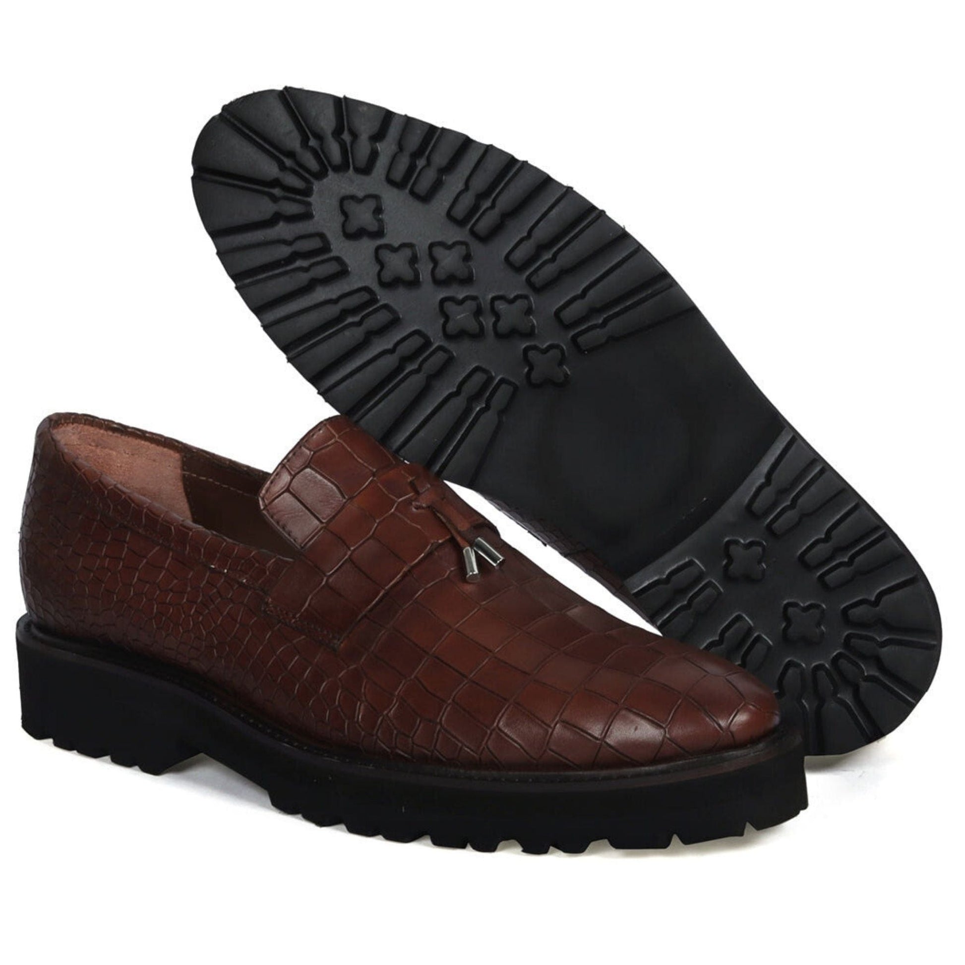 noirtide Handmade Custom Men's Chunky Loafers
