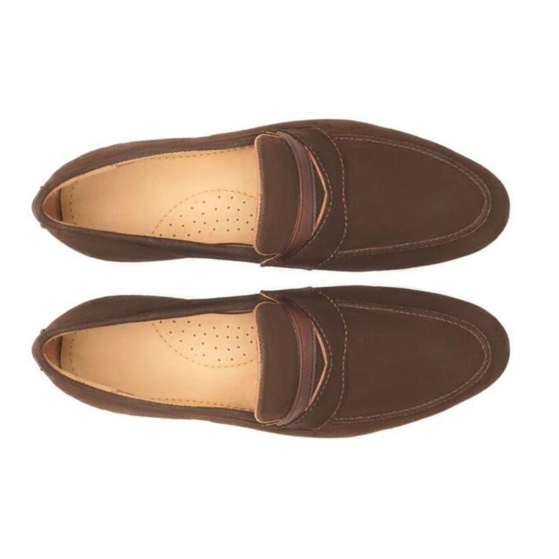 noirtide Handmade, Custom Men Suede Leather Loafer
