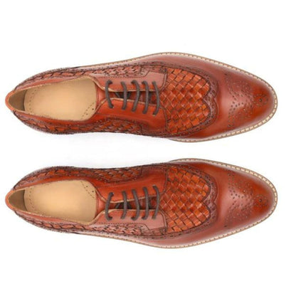 noirtide Handmade, Custom Men Whole Cut Leather Shoes