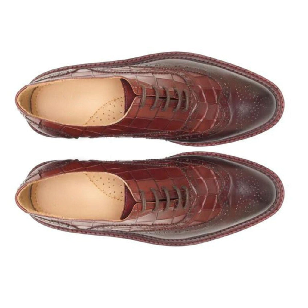 noirtide Handmade, Custom Men Whole Cut Leather Shoes