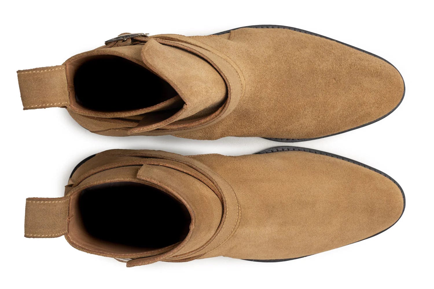 noirtide Handmade, Custom Suede Leather Men Jodhpur Boots