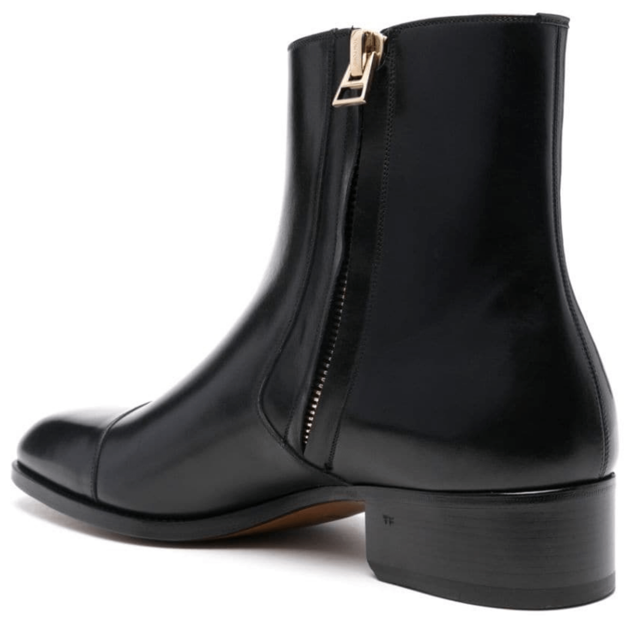 noirtide Handmade Customisable Black Leather Chelsea Boots For Men
