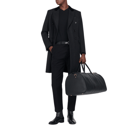 noirtide Handmade Customisable Black Leather Chelsea Boots For Men