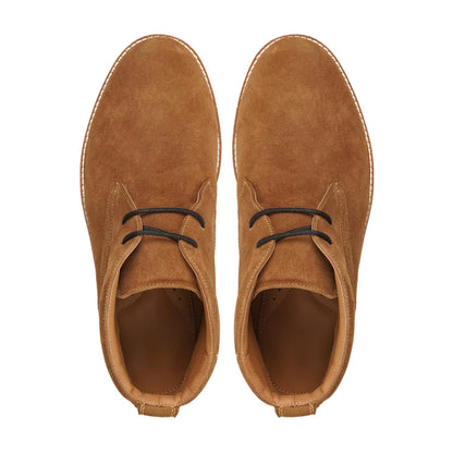 noirtide Handmade Customisable Camel KId Suede Men Chukka Boots