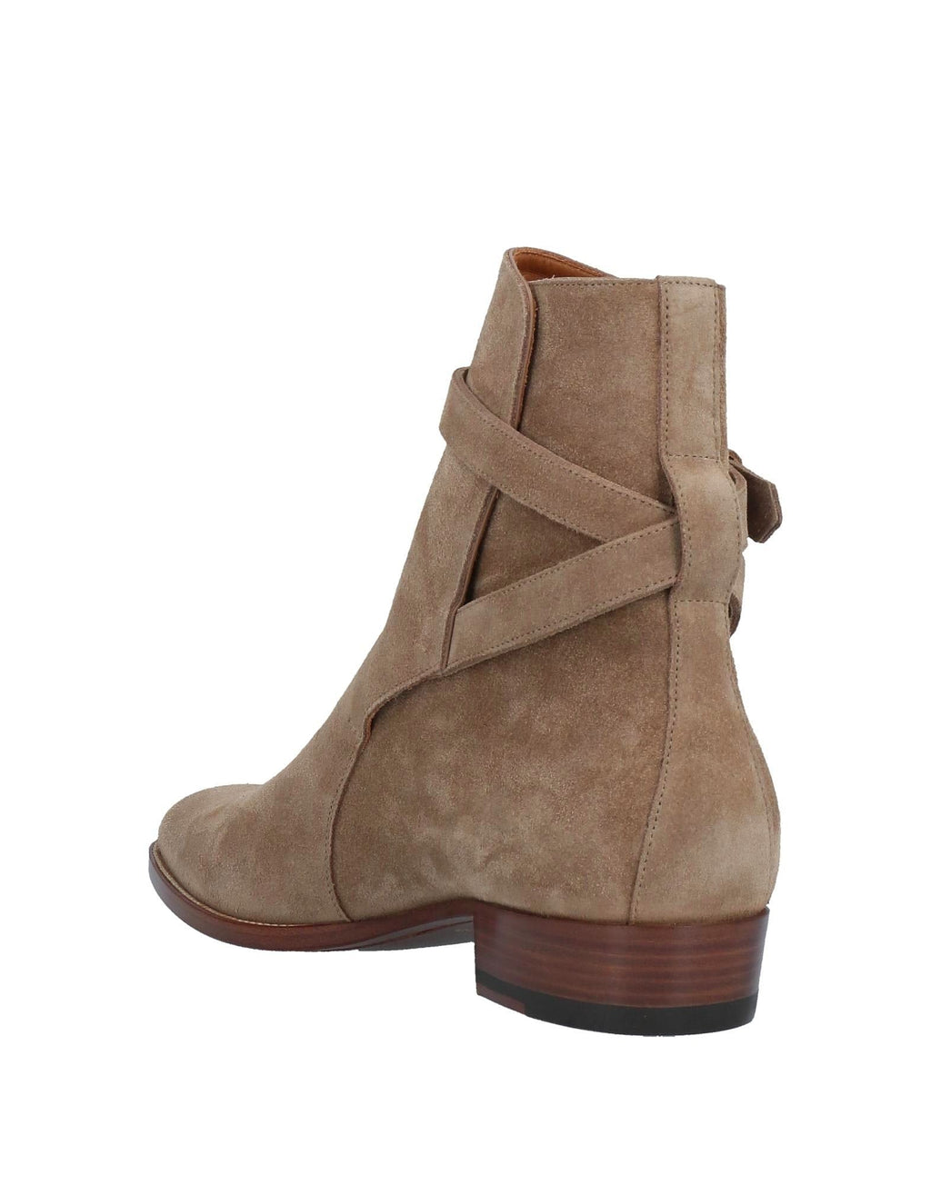 noirtide Handmade Customisable Light Brown Suede Leather Chelsea Boots For Men