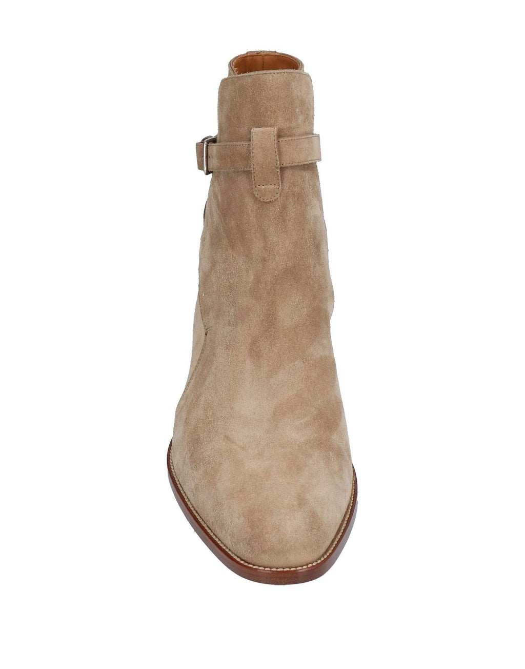 noirtide Handmade Customisable Light Brown Suede Leather Chelsea Boots For Men