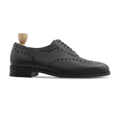 noirtide Handmade Customisable  Men's Pebble Leather Shoes