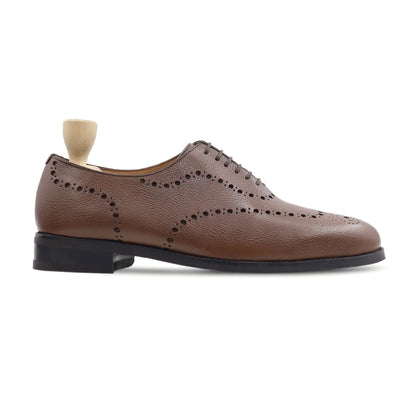 noirtide Handmade Customisable  Men's Pebble Leather Shoes